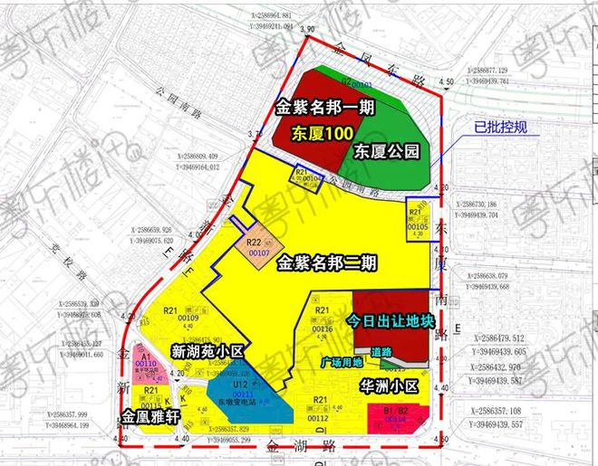 楼面价7383元㎡！龙光超3亿元斩获ob欧宝平台官网入口东厦167亩靓地！(图4)